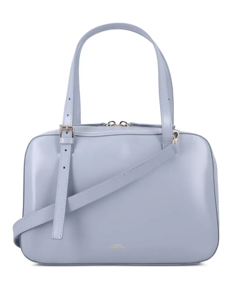 A.P.C. Handtasche mit Schnallendetail - Blau Blau
