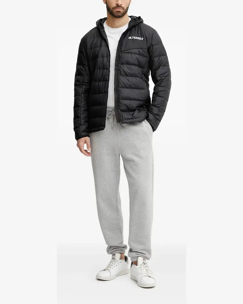 adidas Terrex Kapuzenjacke - Schwarz Schwarz