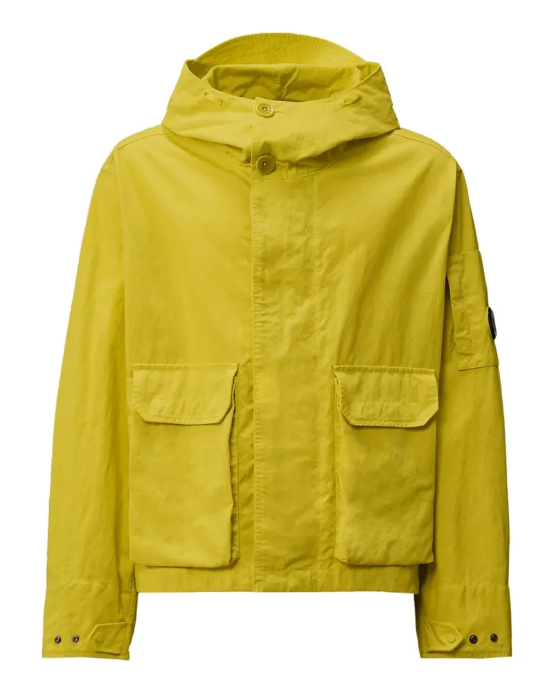 C.P. Company Kapuzenjacke mit Taschen - Gelb Gelb