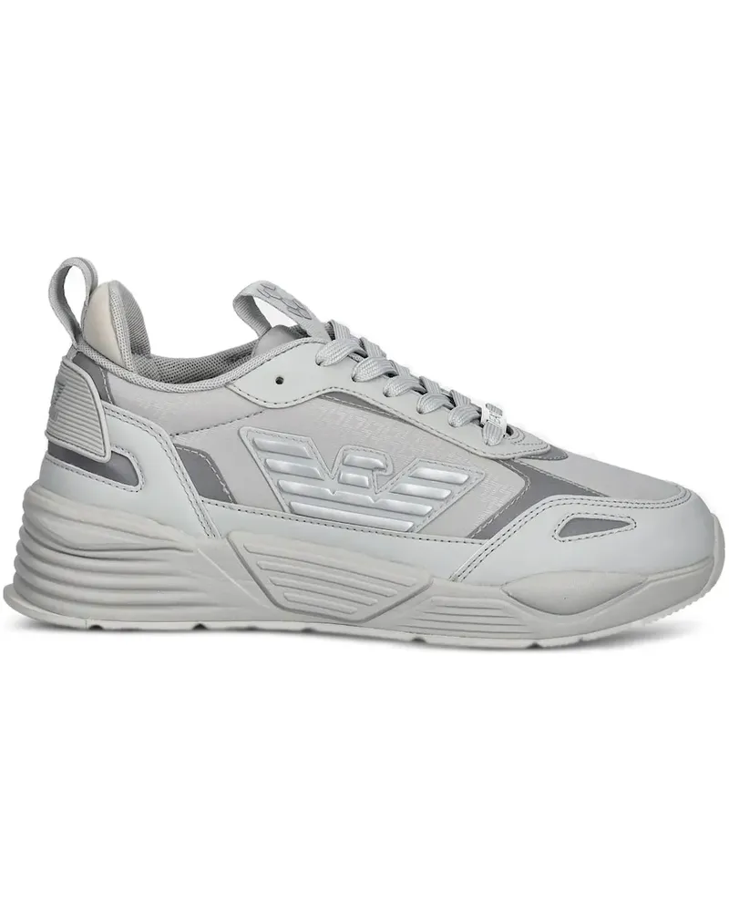 EA7 Sneakers mit Logo-Verzierung - Grau Grau