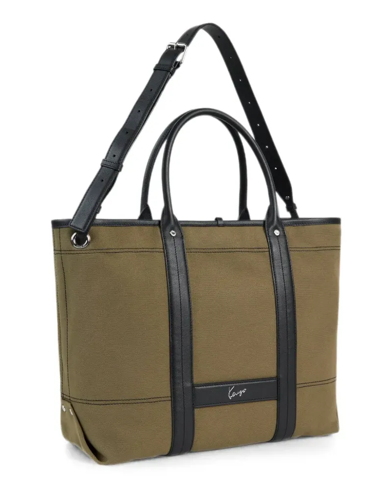 Kenzo Wendbarer Utility Tote Bag - Grün Grün