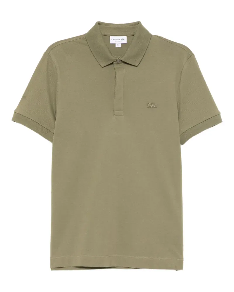 Lacoste Poloshirt mit Logo-Applikation - Grün Grün