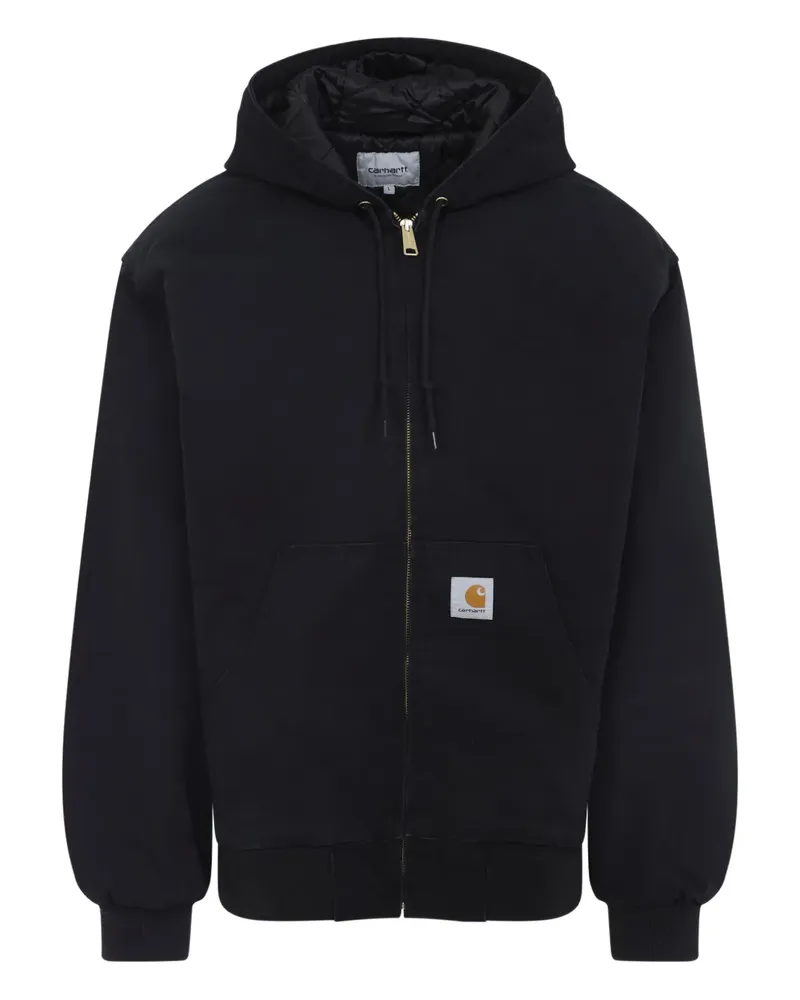 Carhartt WIP hooded cotton jacket - Schwarz Schwarz