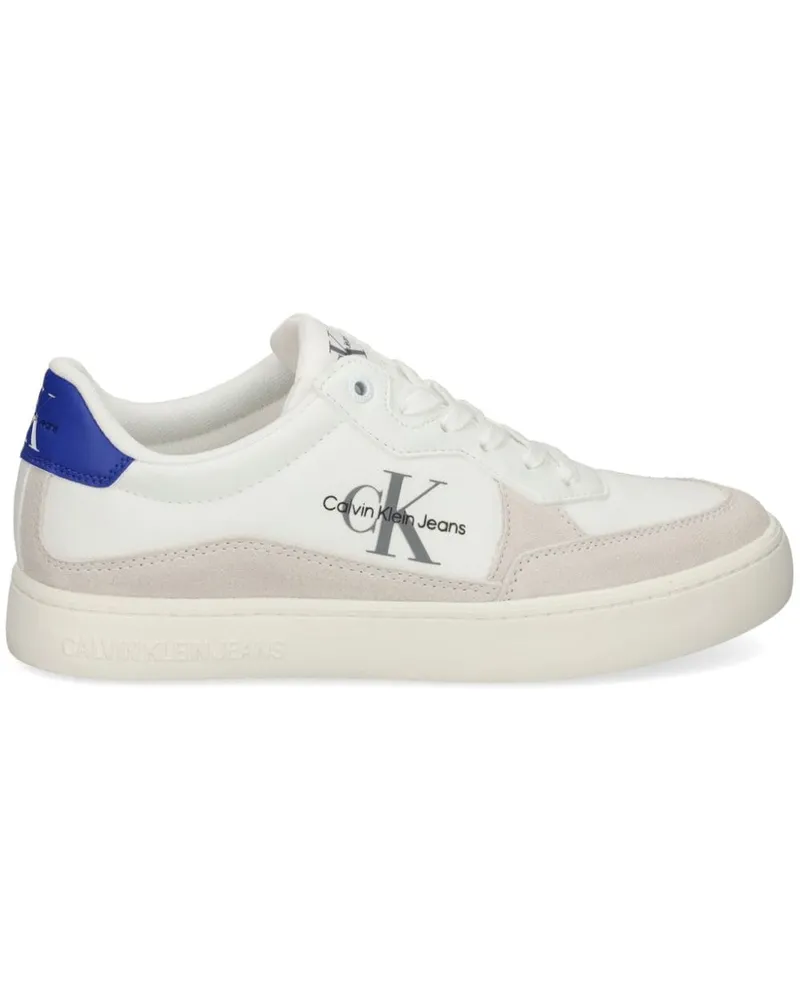 Calvin Klein Sneakers mit Logo-Prägung - Weiß Weiß