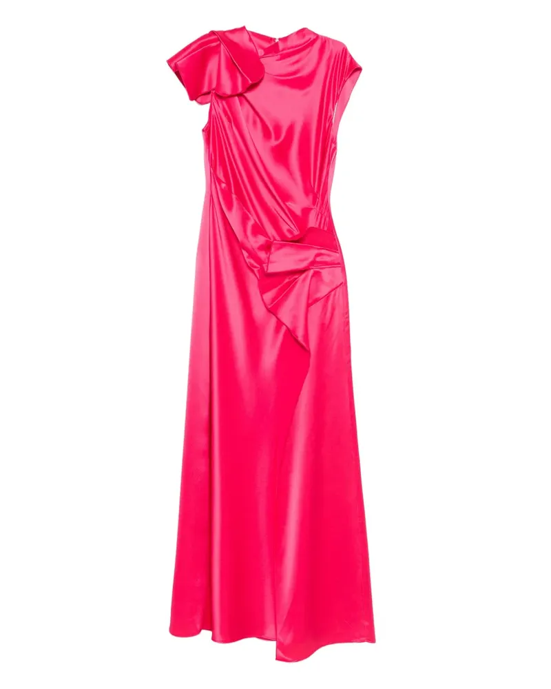 Acler Asymmetrisches Maxikleid - Rosa Rosa