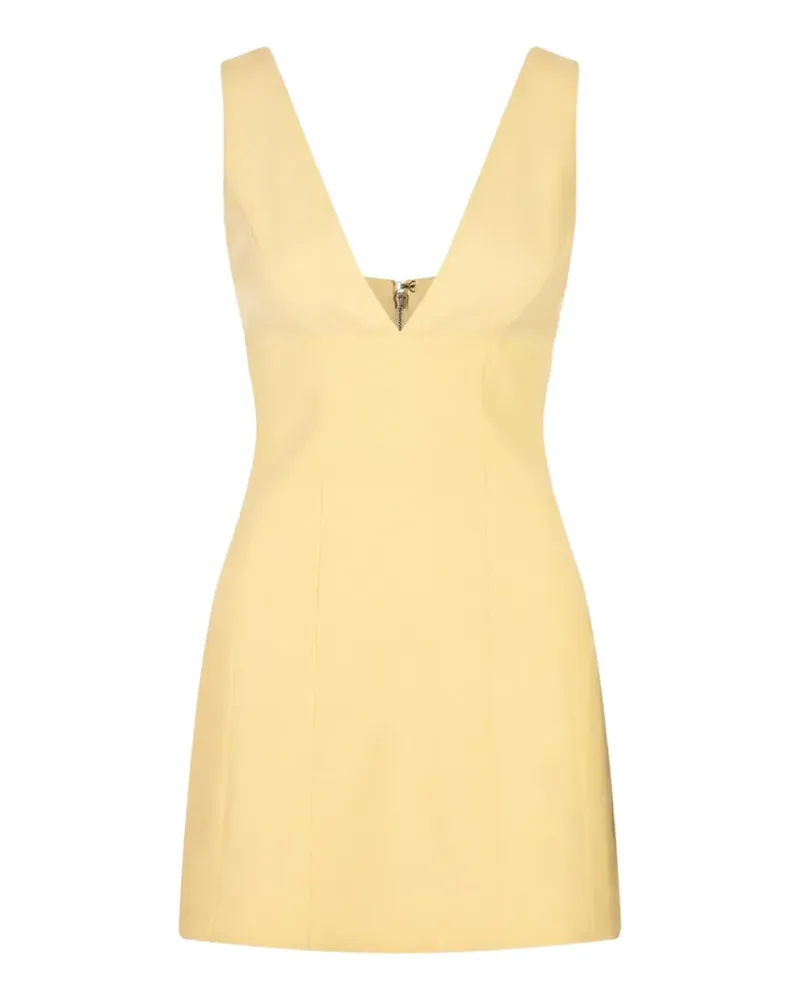 Alice + Olivia Mandy Minikleid mit Einsätzen - Gelb Gelb