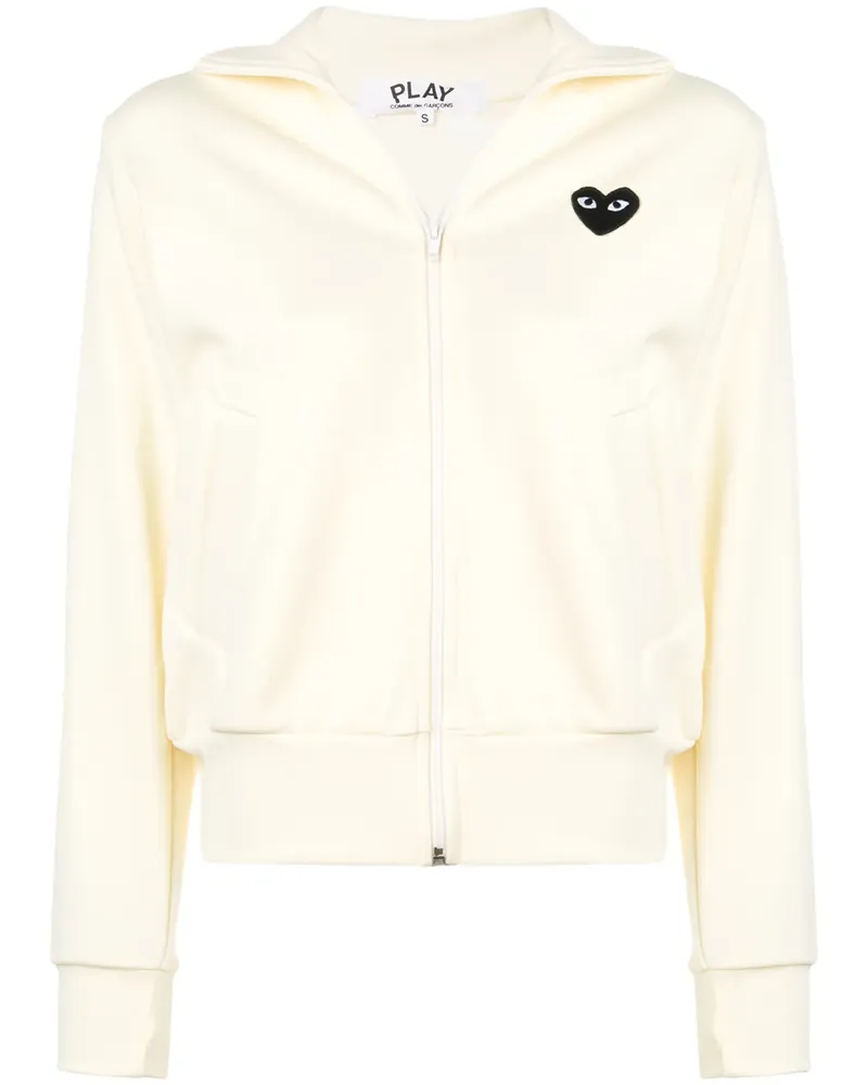 Comme des Garçons Sportjacke mit Herzmotiv - Gelb Gelb