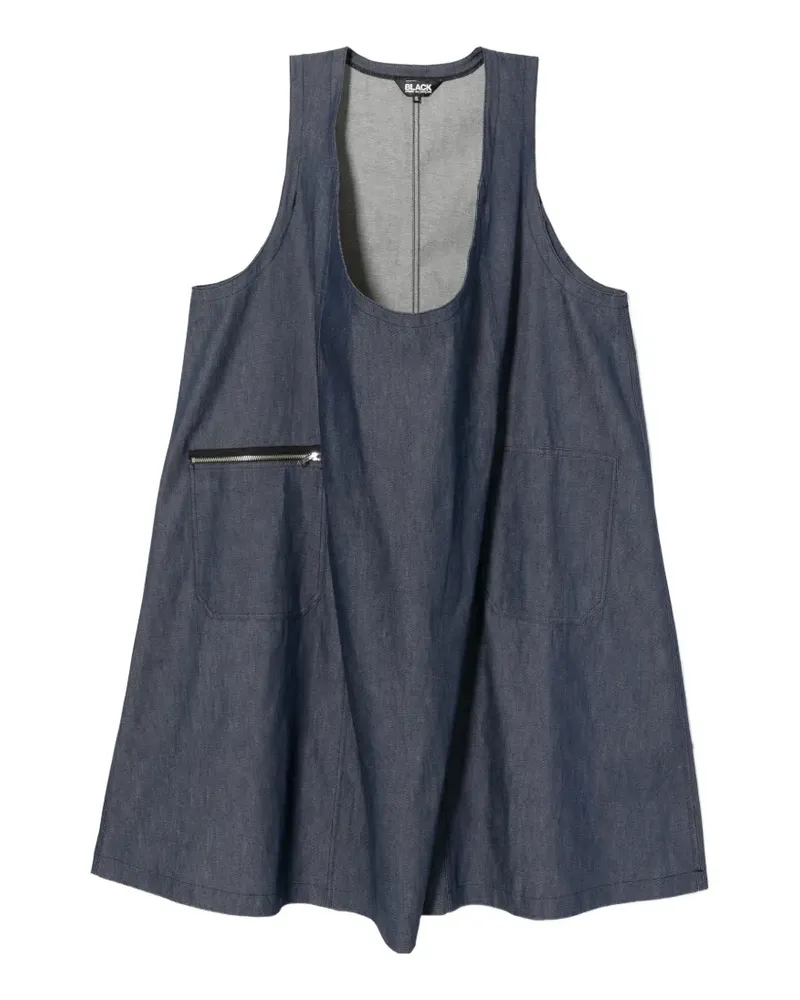 Comme des Garçons Trägerkleid mit U-Ausschnitt - Blau Blau