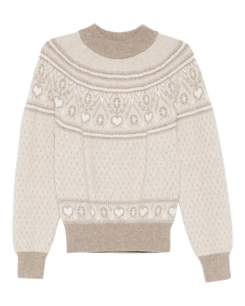 KHAITE Guy Pullover - Nude Nude