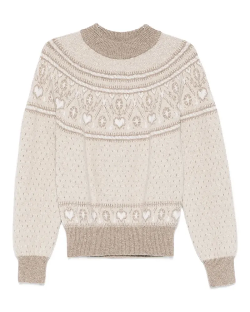 KHAITE Guy sweater - Nude Nude