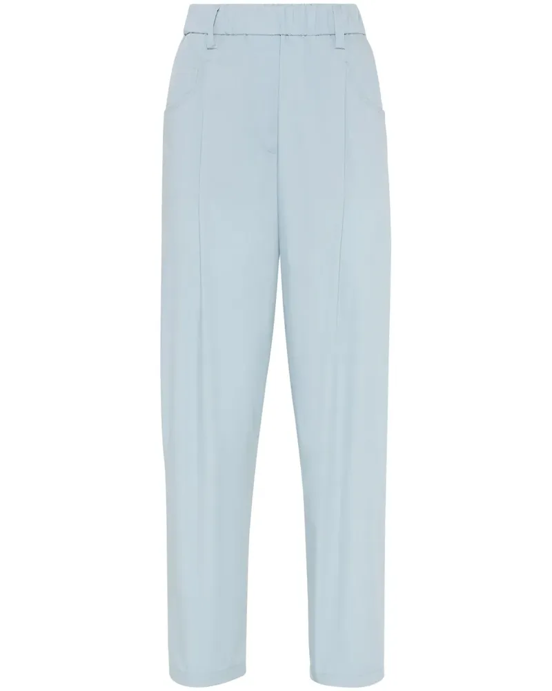 Brunello Cucinelli Monili Hose mit Kettendetail - Blau Blau