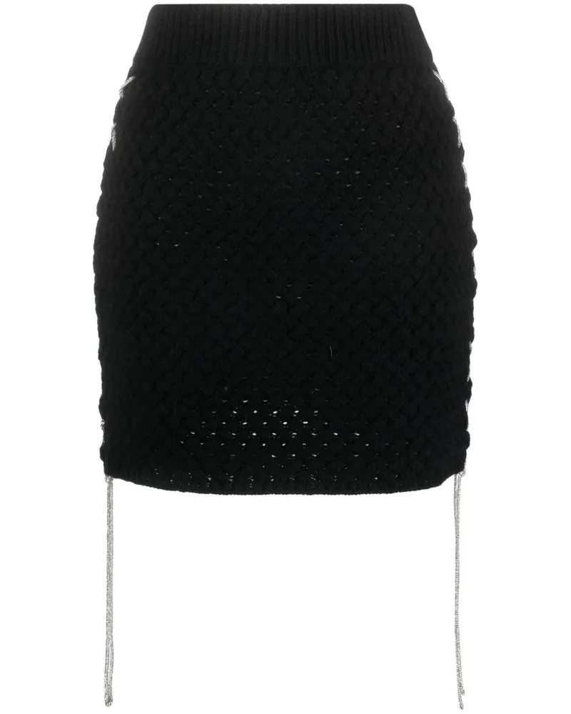 Giuseppe di Morabito Gestrickter Minirock - Schwarz Schwarz