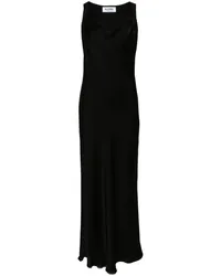 Blumarine Schlauchkleid aus Satin Schwarz