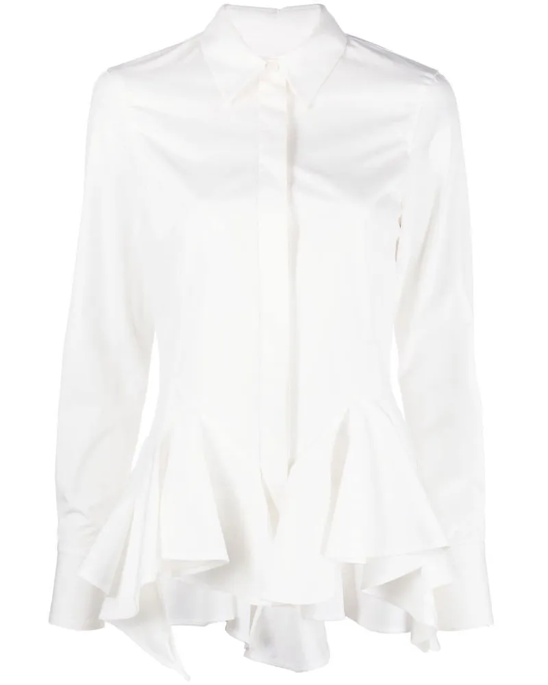 Givenchy Hemd mit Schößchen - Weiß Weiß