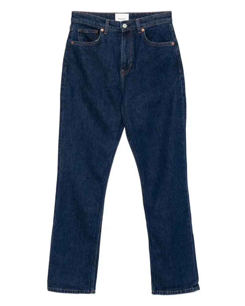 Reformation Jax Straight-Leg-Jeans - Blau Blau