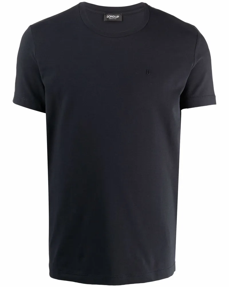 Dondup Klassisches T-Shirt Blau