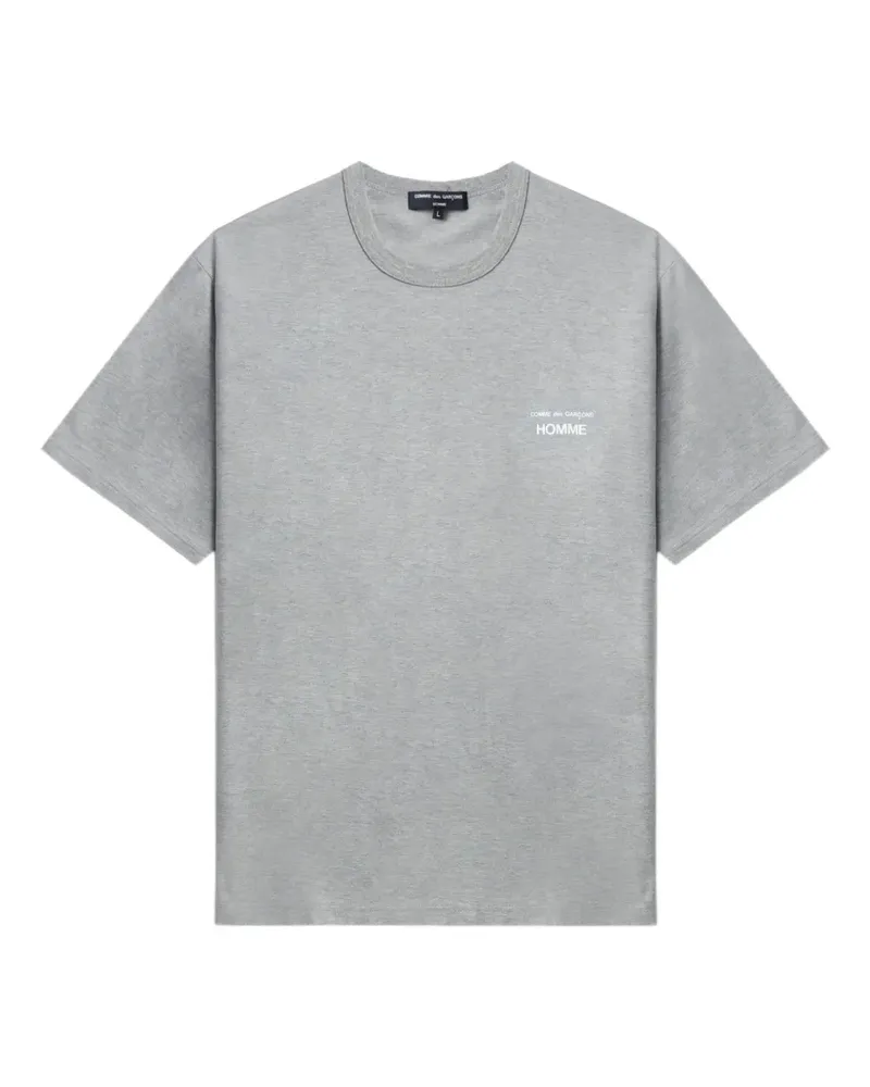 Comme des Garçons T-Shirt mit Logo-Print - Grau Grau
