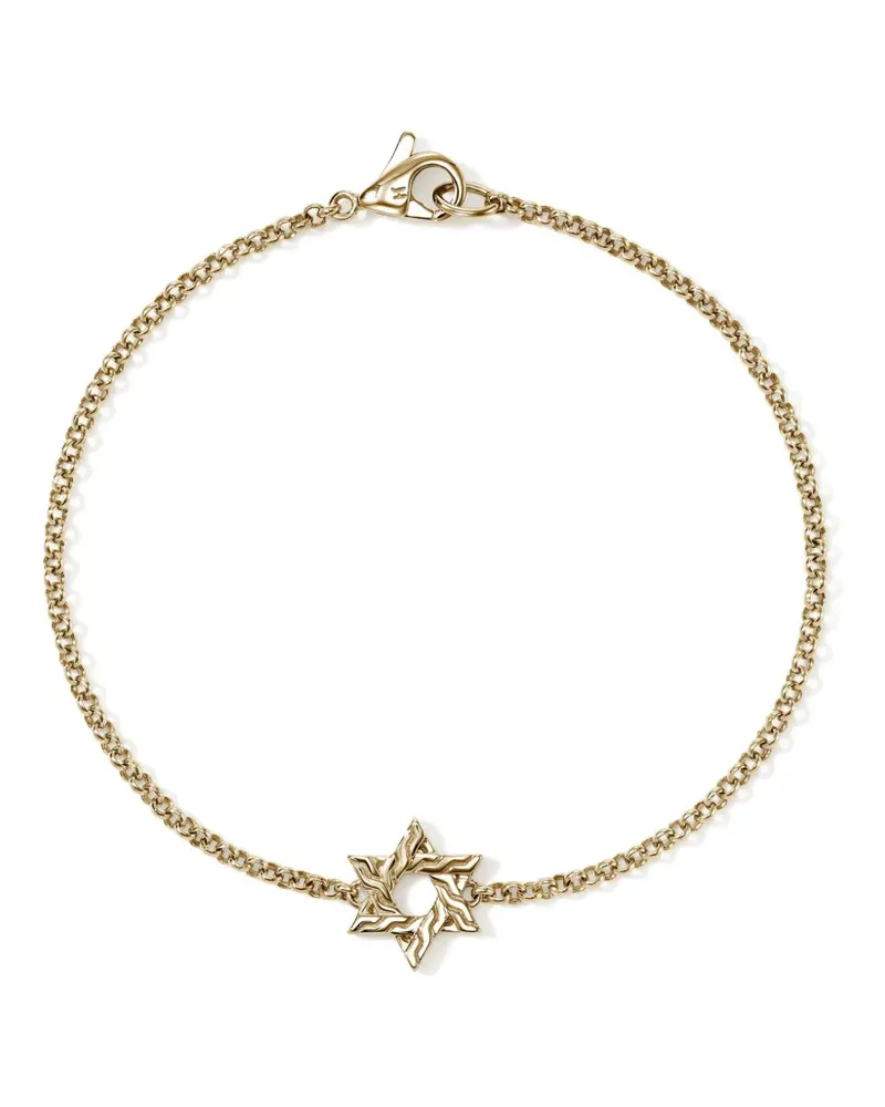 John Hardy 14kt Gelbgoldarmband mit Diamant Gold