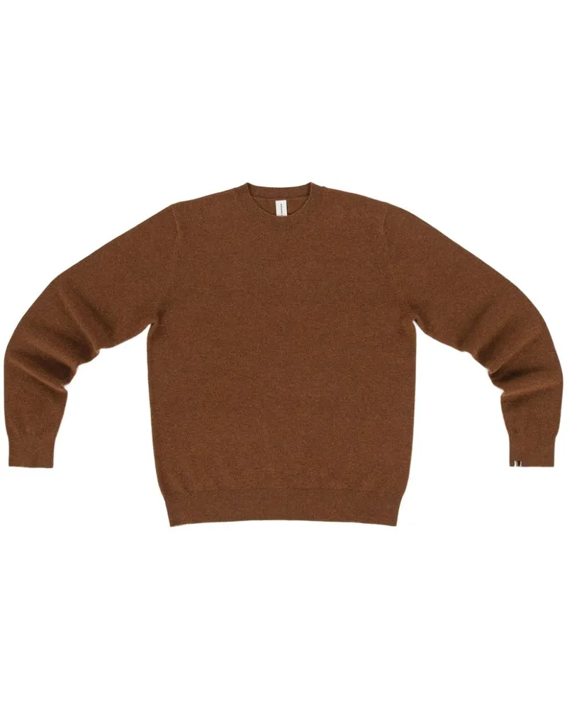 extreme cashmere N°358 Mister Pullover - Braun Braun