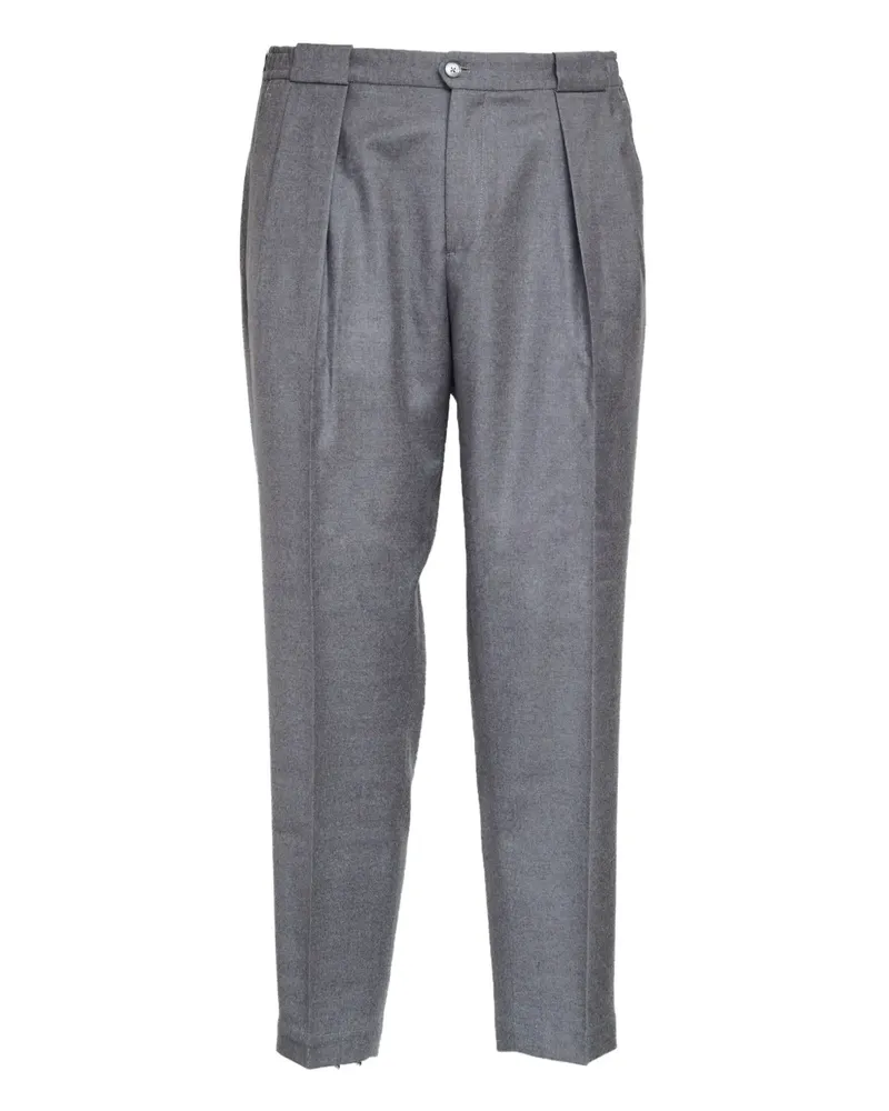 Briglia 1949 Portobello Hose mit Falten - Grau Grau