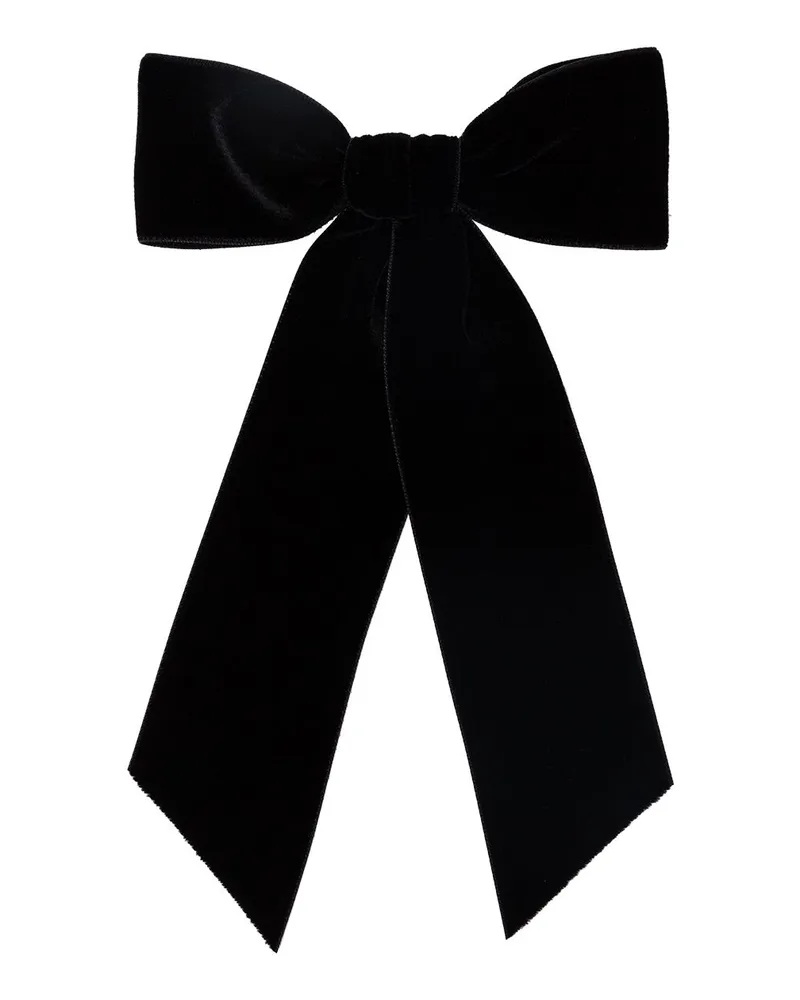 Jennifer Behr Haarspange mit Schleife - Schwarz Schwarz