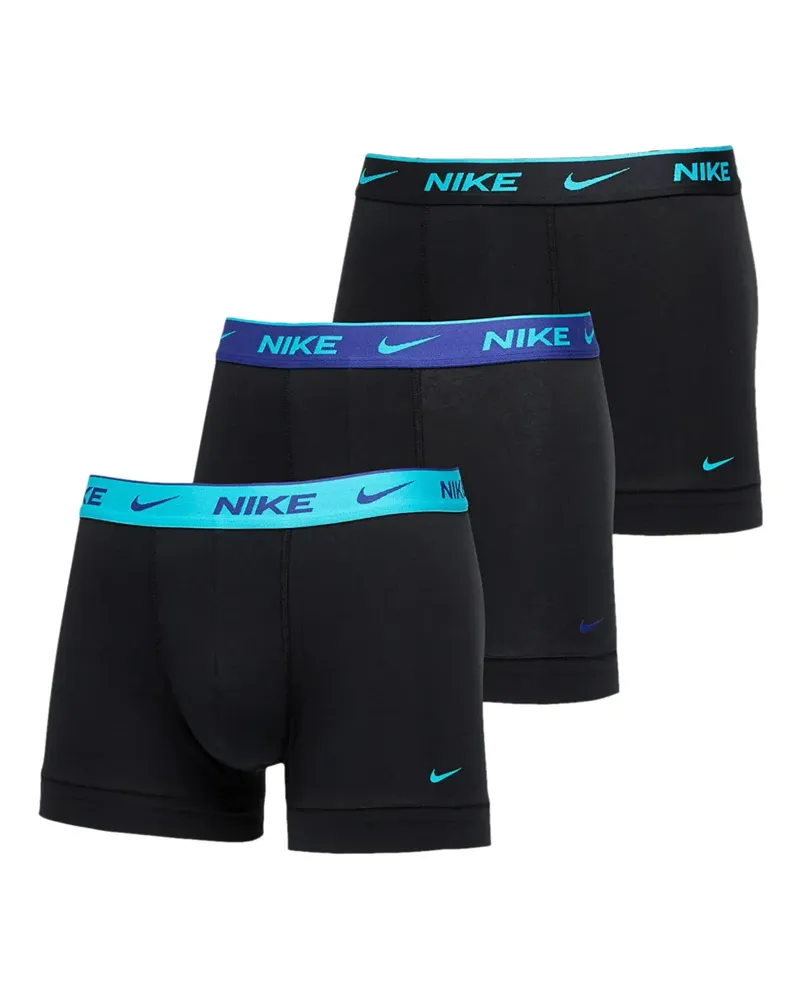 Nike Boxershorts mit Logo-Bund (3er-Set) - Schwarz Schwarz