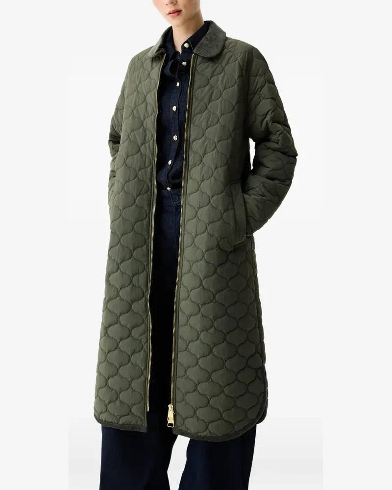 Hunter quilted coat - Grün Grün