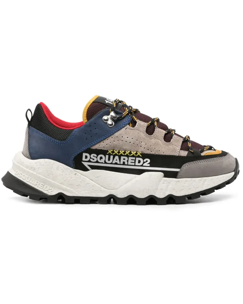 Dsquared2 Sneakers mit Kontrasteinsätzen - Grau Grau