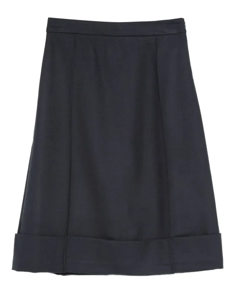 Semicouture seam-embellished skirt - Schwarz Schwarz