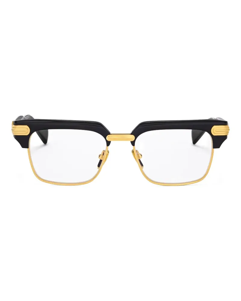 Balmain square-frame glasses - Schwarz Schwarz