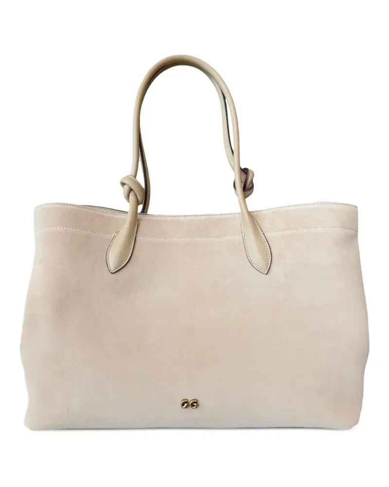 Cult Gaia Ariella knot tote bag - Nude Nude