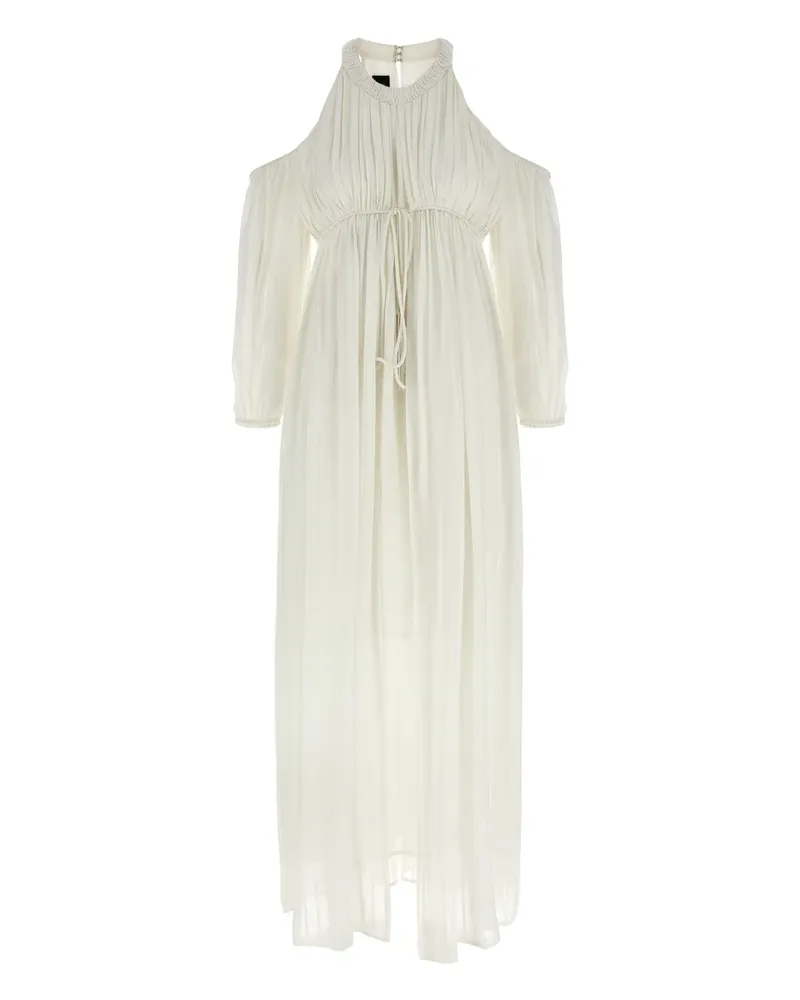 Pinko Allenatore Kleid - Weiß Weiß