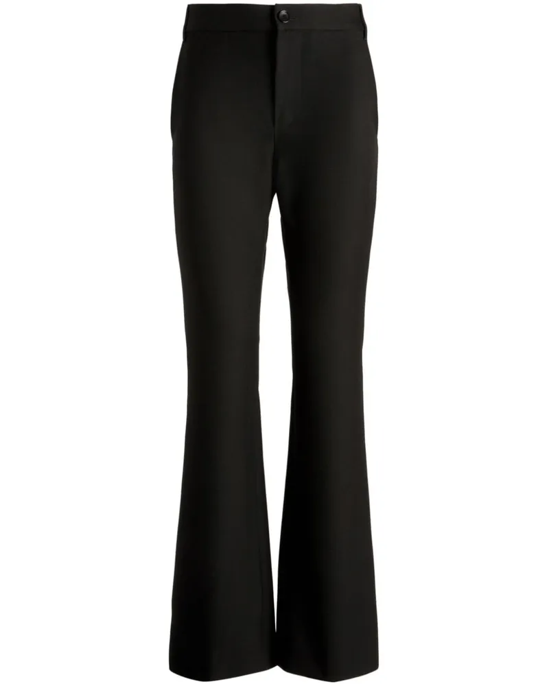Bally Ausgestellte Hose - Schwarz Schwarz