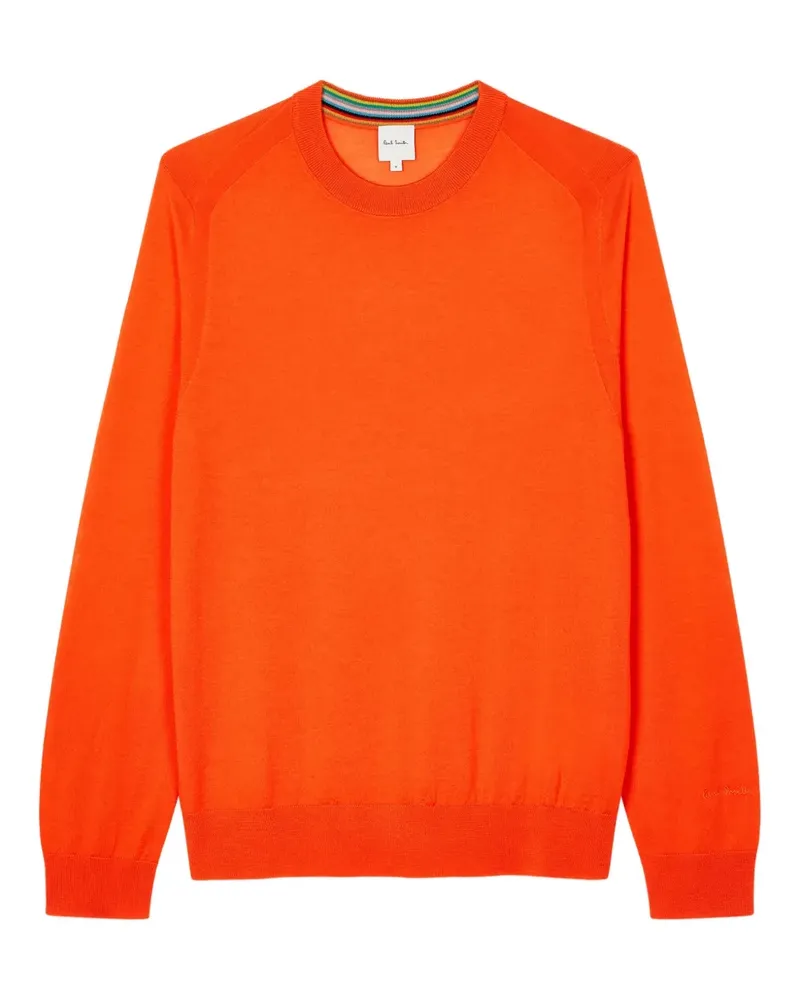 Paul Smith Pullover mit rundem Ausschnitt - Orange Orange