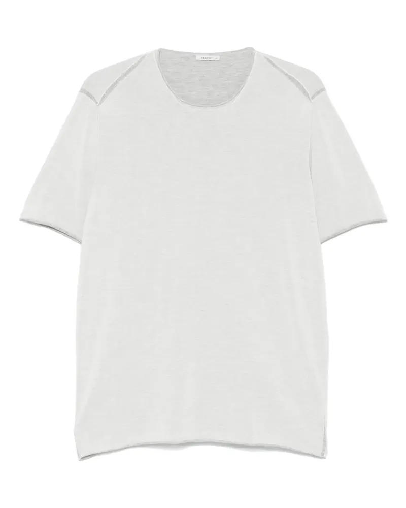 TRANSIT Klassisches T-Shirt - Grau Grau