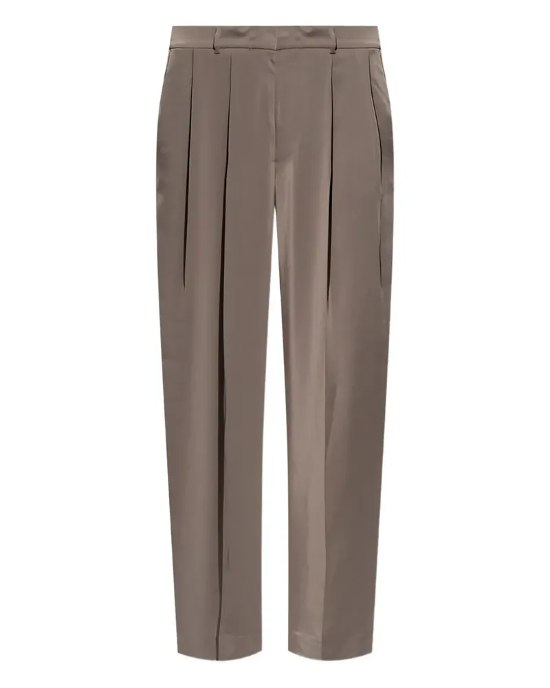 Michael Kors Plissierte Hose - Braun Braun