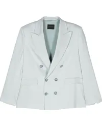 ANDAMANE Doppelreihiger Blazer Blau