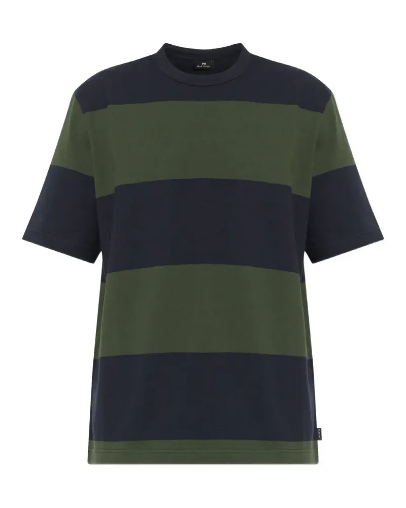 Paul Smith Gestreiftes T-Shirt - Blau Blau