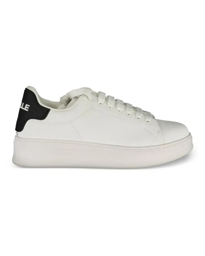 Gaëlle Bonheur Sneakers mit Logo-Print - Weiß Weiß