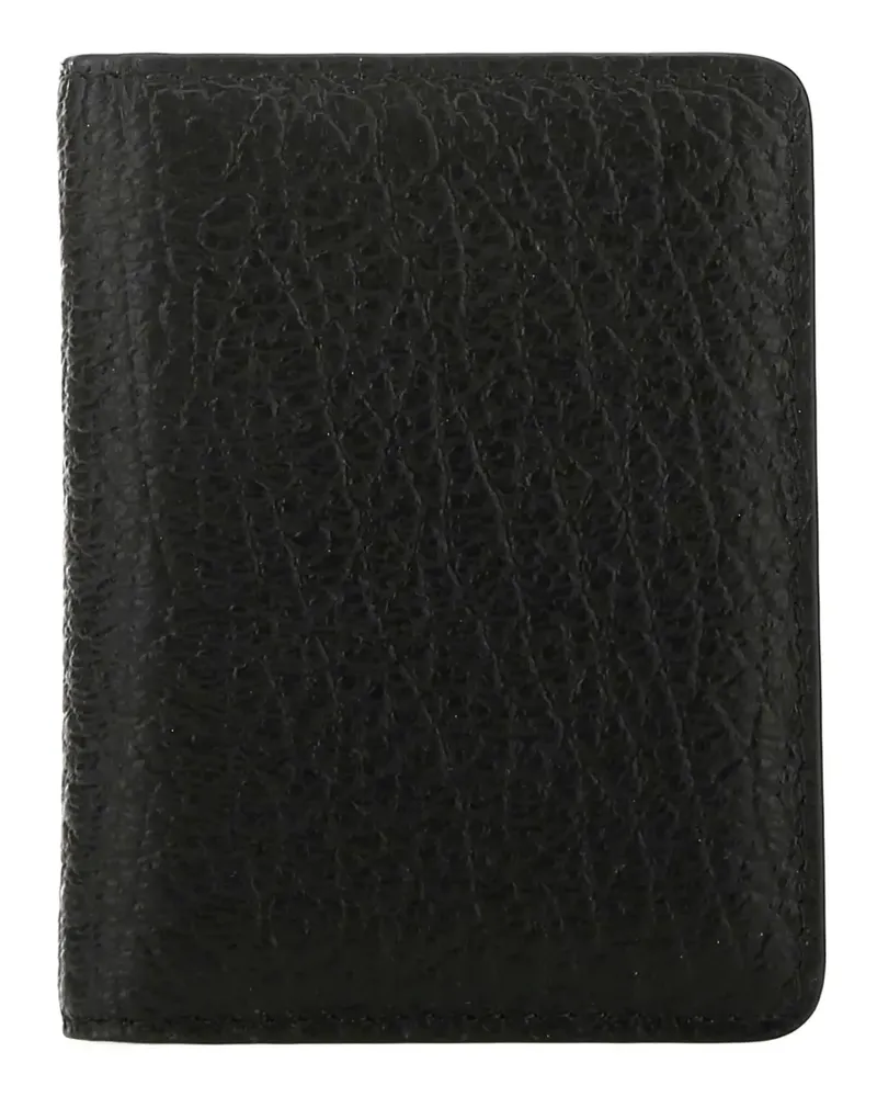 Maison Margiela leather card holder - Schwarz Schwarz