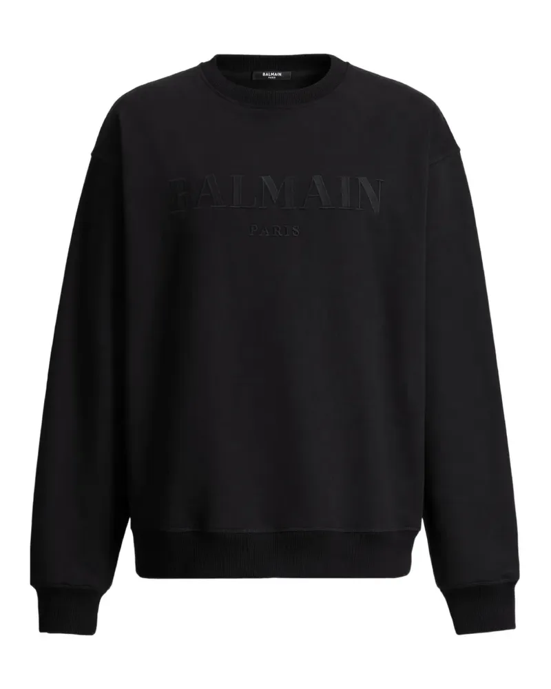 Balmain Vintage Sweatshirt mit Stickerei - Schwarz Schwarz