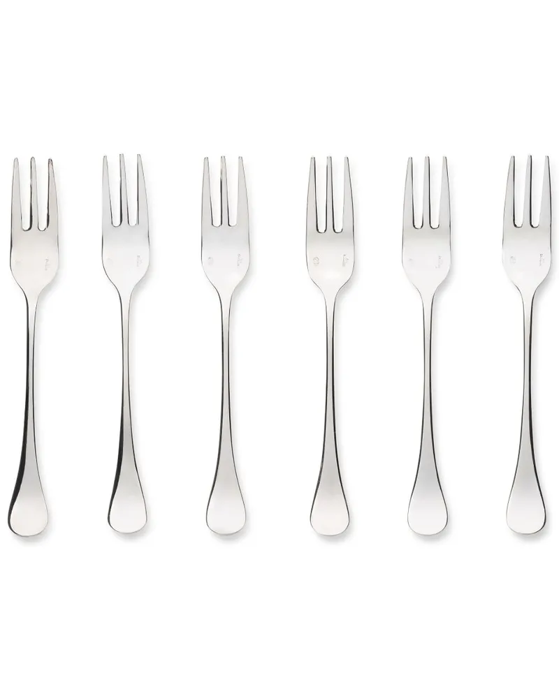 Brunello Cucinelli Gabeln aus Stahl (6er-Set) - Silber Silber
