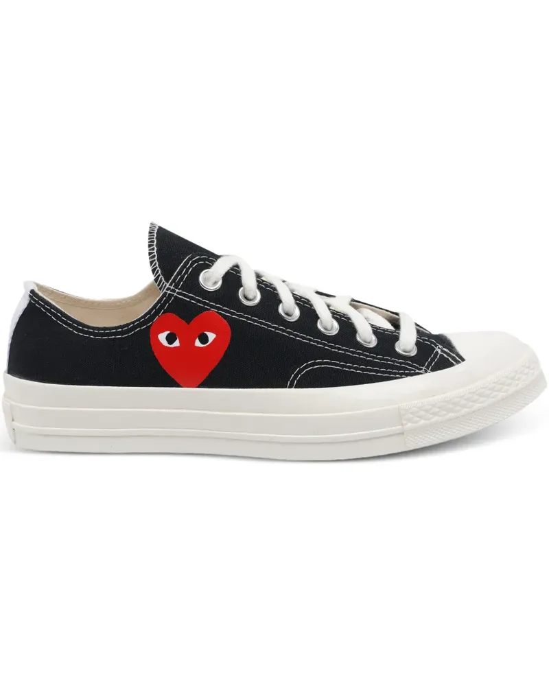 Comme des Garçons Chuck 70 heart-logo sneakers - Schwarz Schwarz