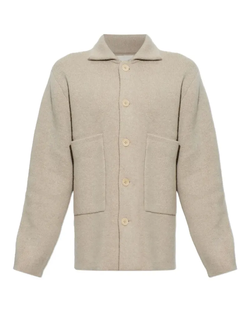 Lisa Yang Louis Cardigan mit Knöpfen - Nude Nude