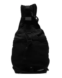 C.P. Company Nylon B Rucksack mit Querriemen Schwarz