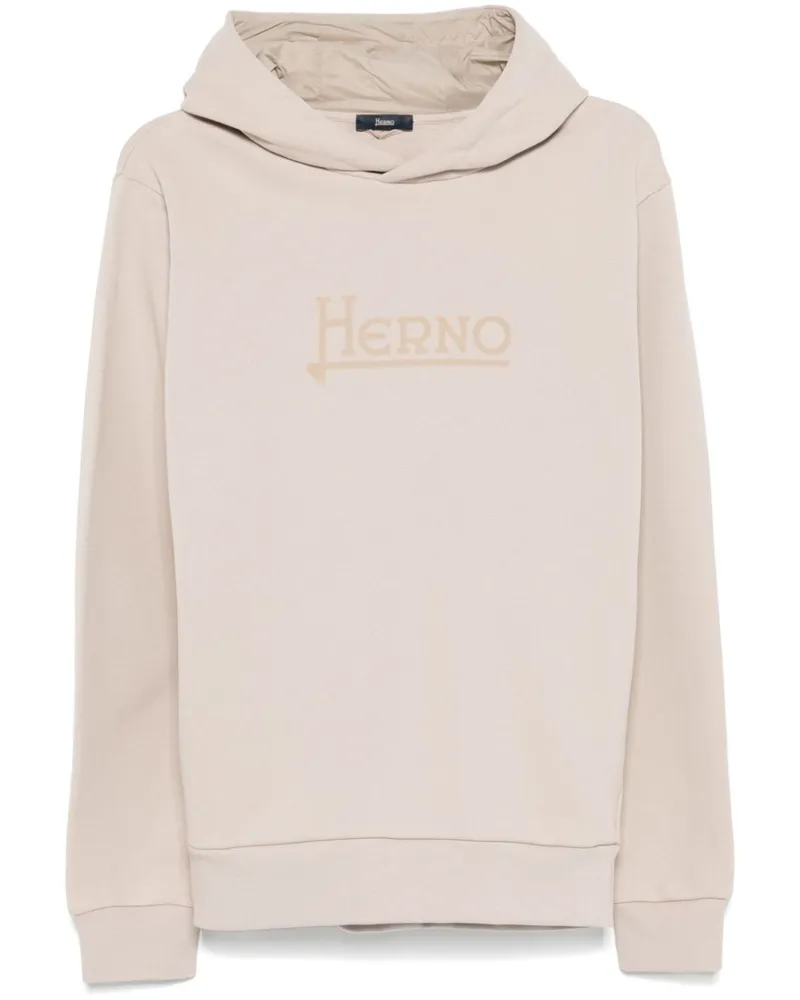 Herno Klassischer Hoodie - Nude Nude