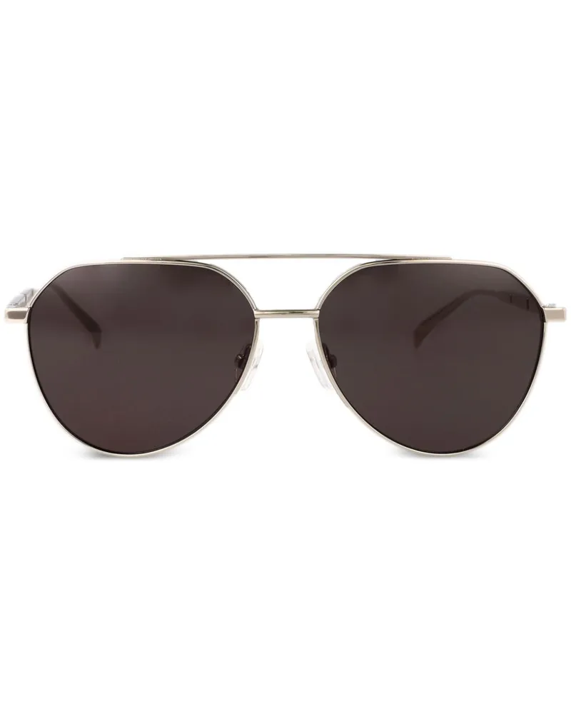 Alexander McQueen Getönte Pilotenbrille - Silber Silber