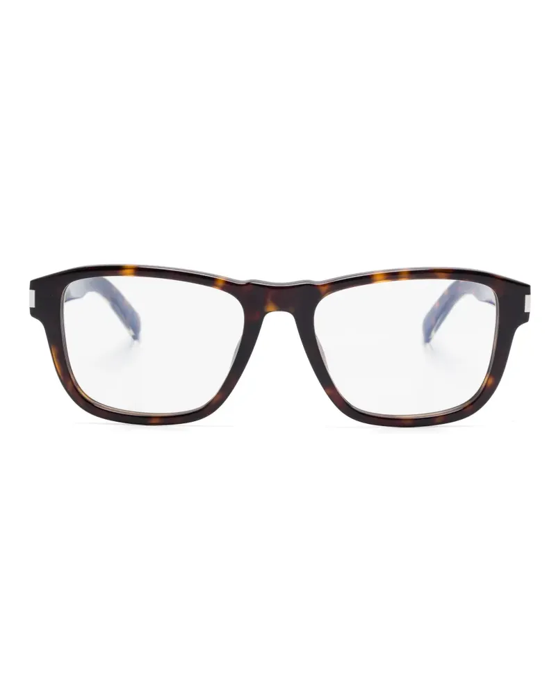 Saint Laurent Brille in Schildpattoptik - Braun Braun