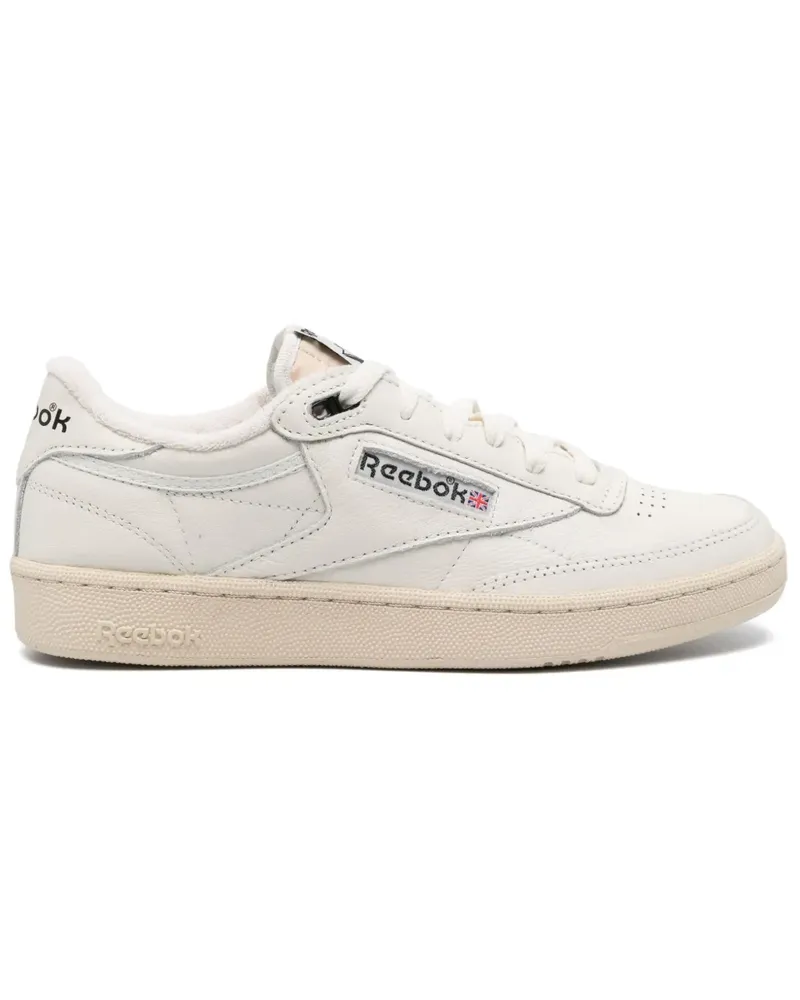 Reebok Club C Sneakers mit Schnürung - Weiß Weiß