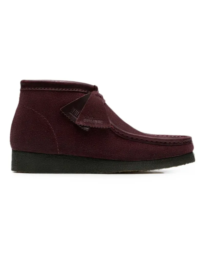 Clarks Wallabee Wildlederstiefel - Violett Violett